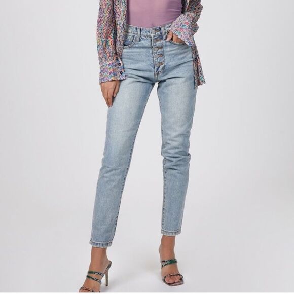 WE WORE WHAT by JOE’s Jeans Danielle High Rise Vintage Straight Size 27 - Picture 1 of 9